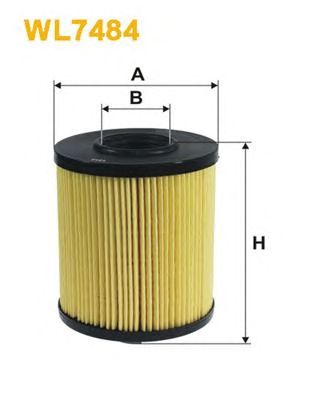 WIX FILTERS wl7484 -  Масляный фильтр